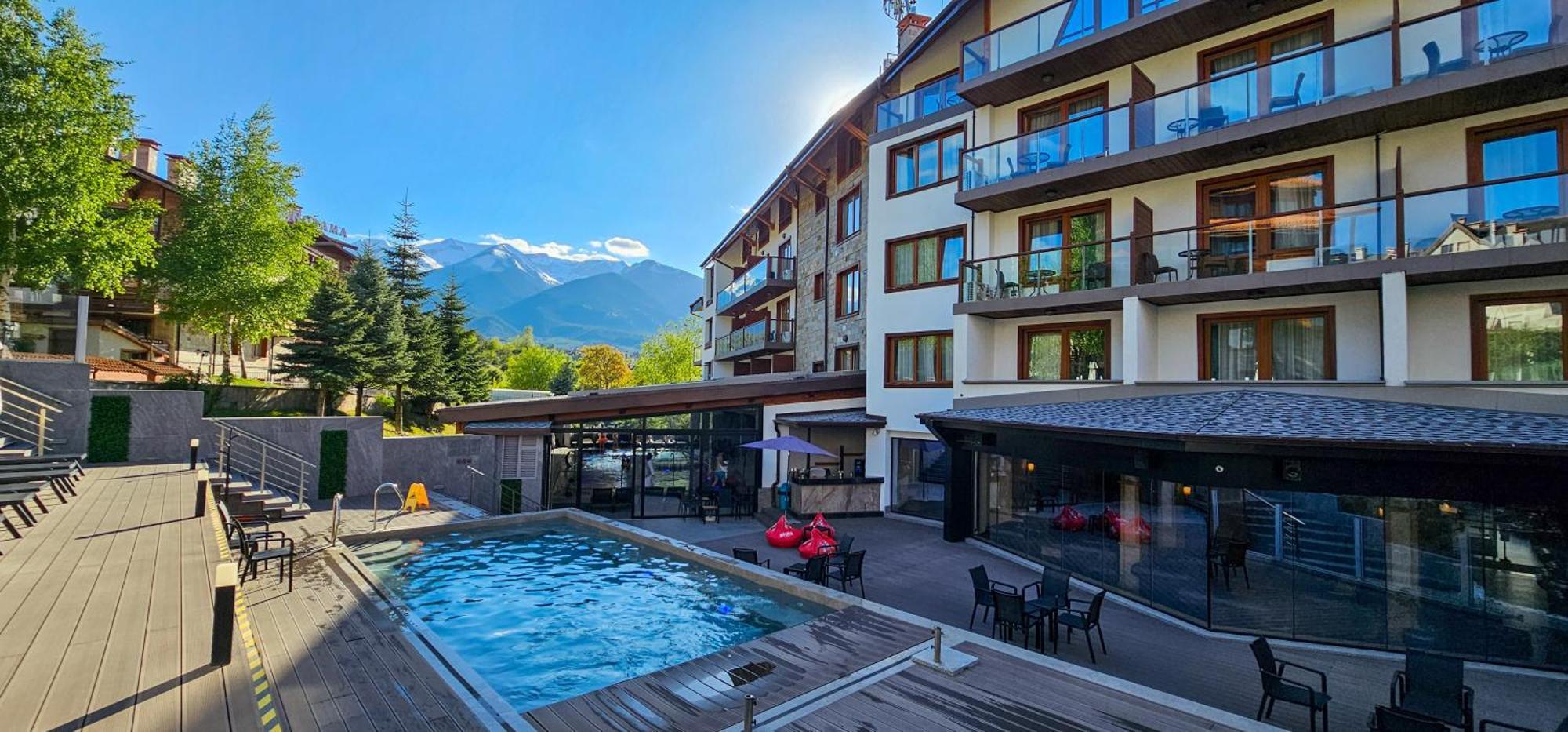 Apartmanica Double Room Apartment 101-12, Big Terrace, St Ivan Rilski 4 Star Spa Resort, Bansko Luaran gambar